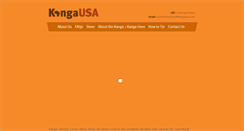 Desktop Screenshot of kangausa.com