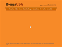 Tablet Screenshot of kangausa.com